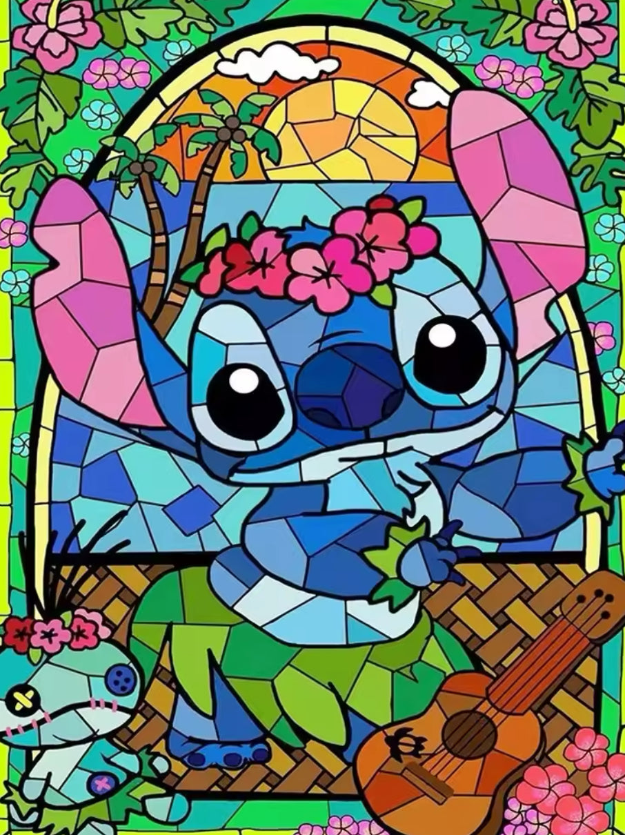 Vitral de Stitch