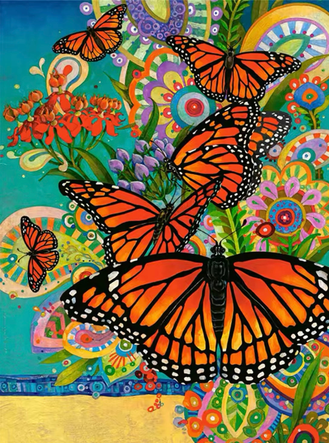 Mariposa en acuarela